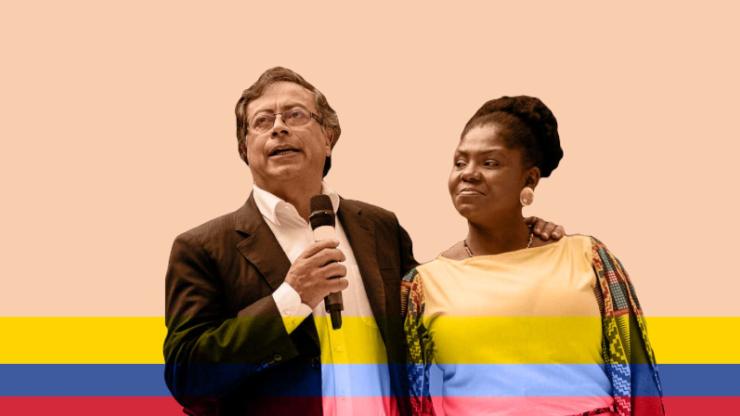 Gustavo Petro y Francia Marquez